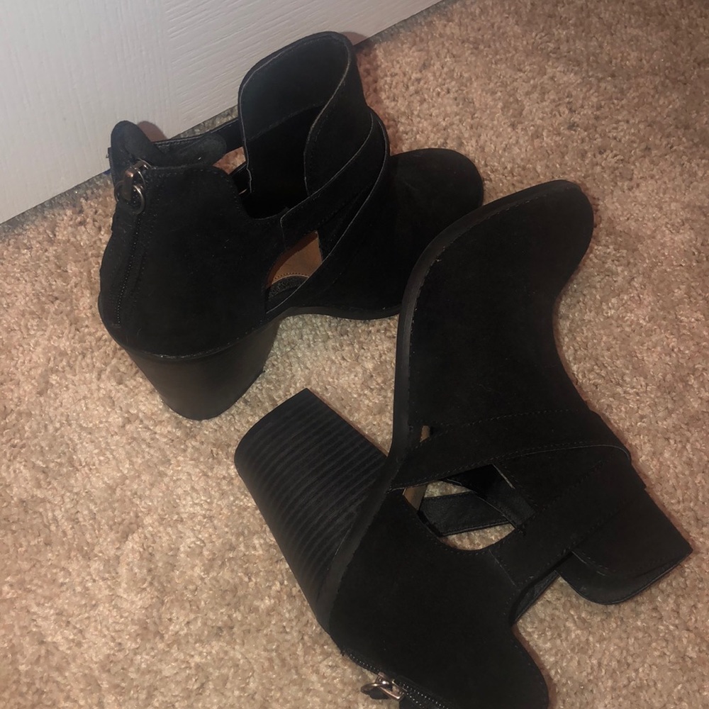 Black booties